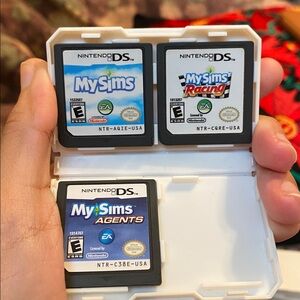 Nintendo DS MySims Game Cartridge Trio